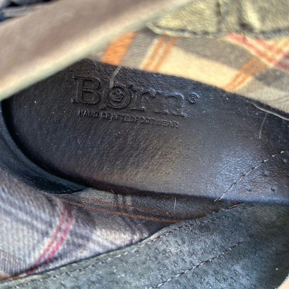 Born Side Zip Ankle Booties Gray Size 7 EUC - Picture 6 of 7